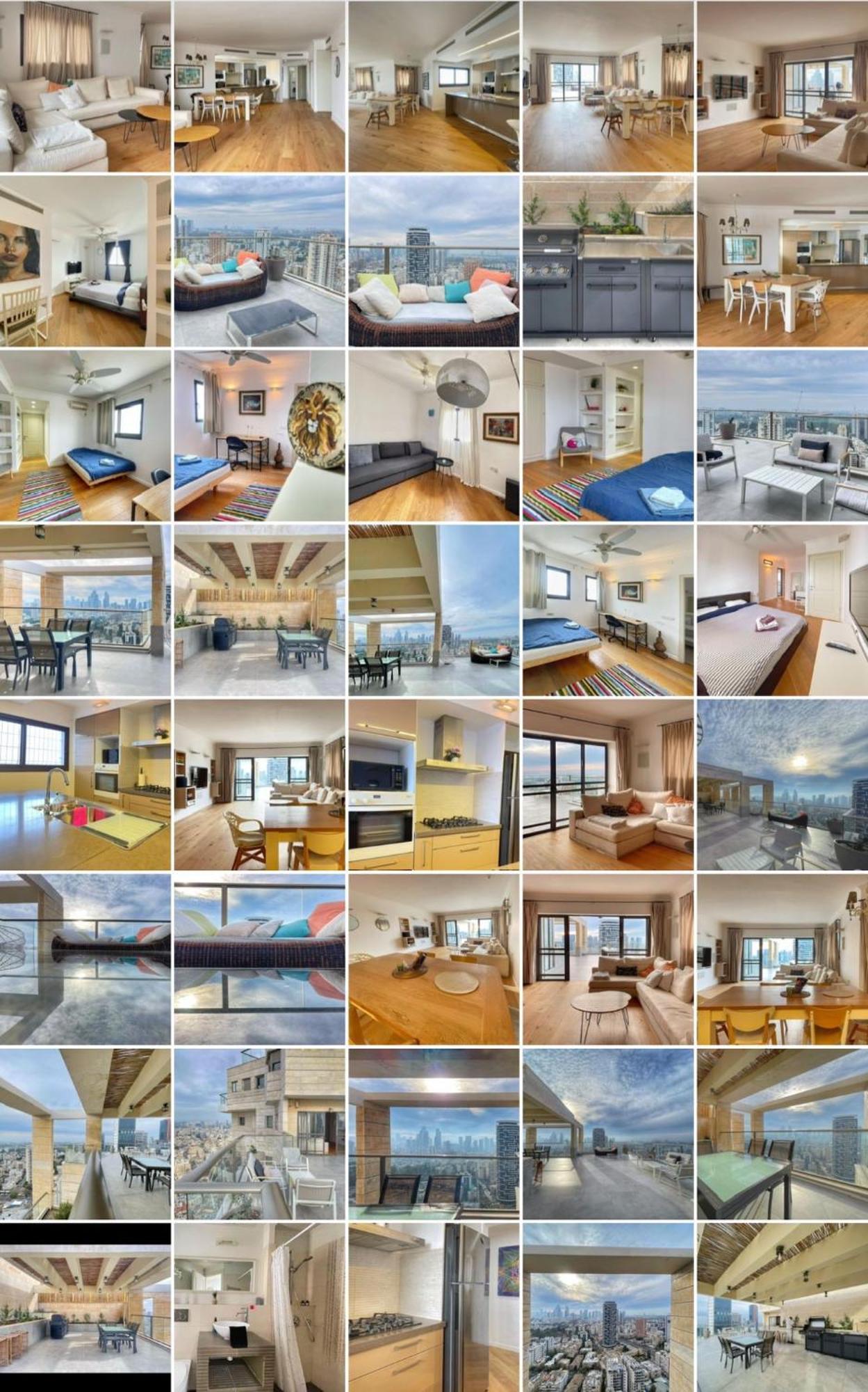 Beautiful Penthouse W/Amazing View, Prime Location Apartment Ramat Gan Luaran gambar